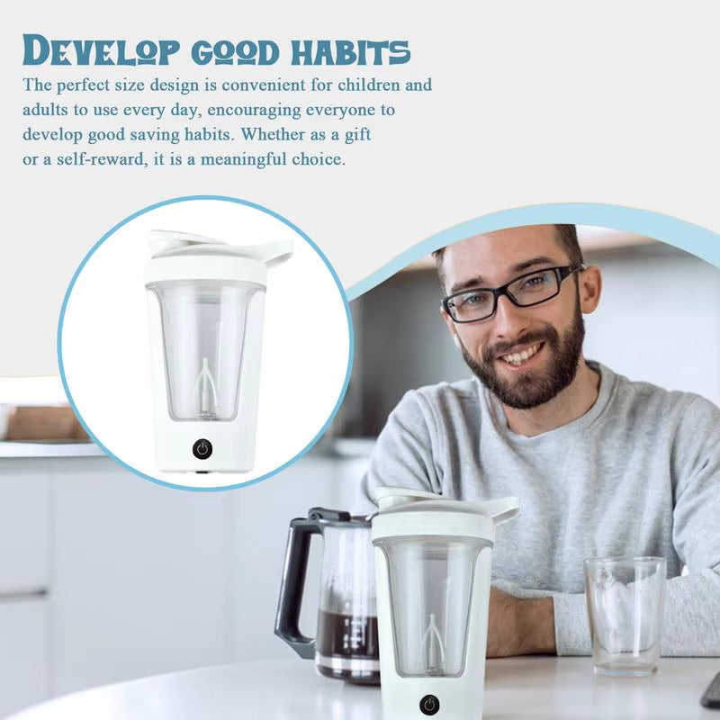Portable Electric Protein Powder Mixing Cup Automatic Shaker 