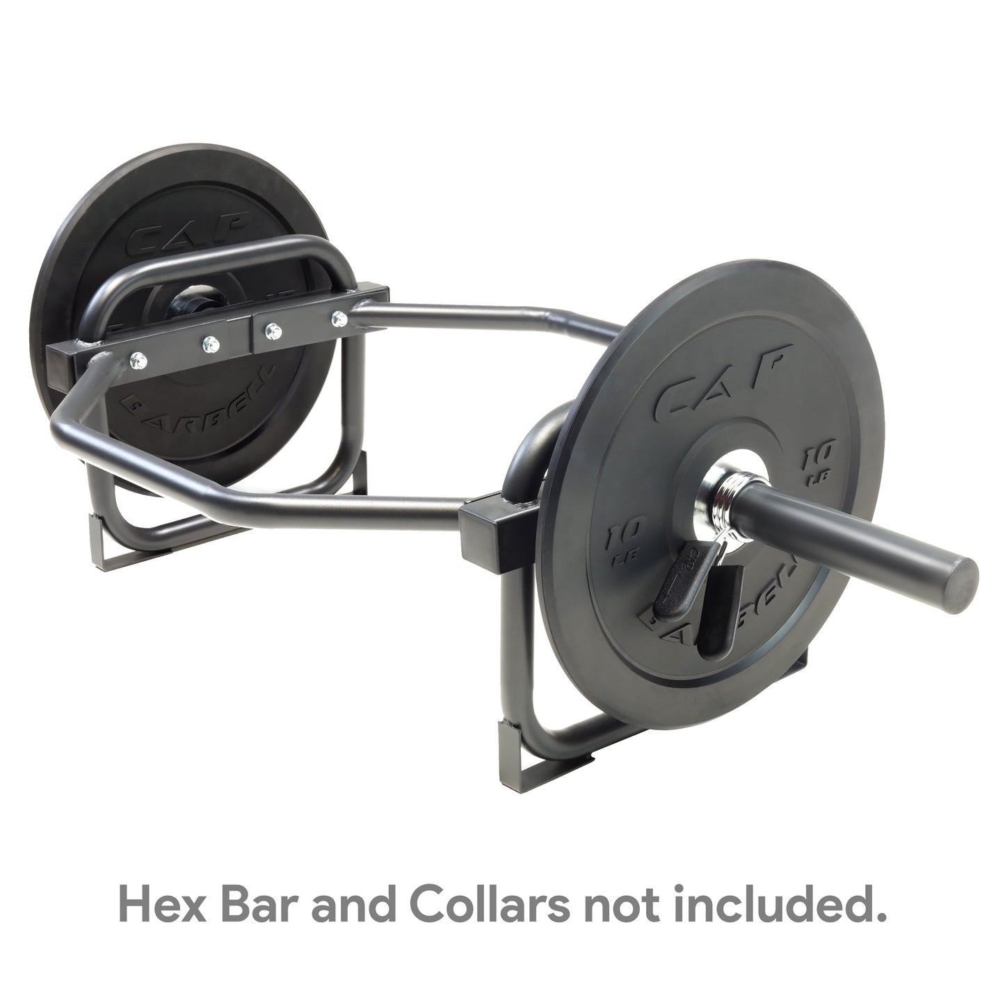 45 Lb Olympic Bumper Plate, Black