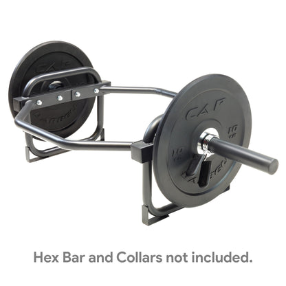 45 Lb Olympic Bumper Plate, Black