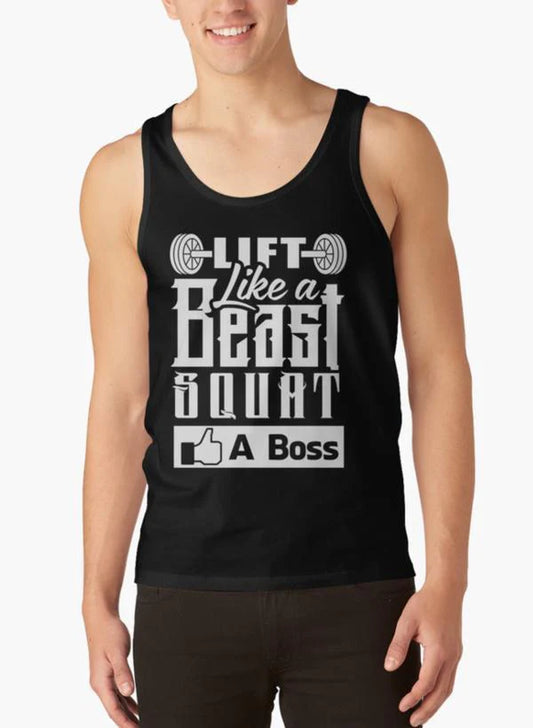 Lift like a Beast Squat like a Boss Gym Fitness