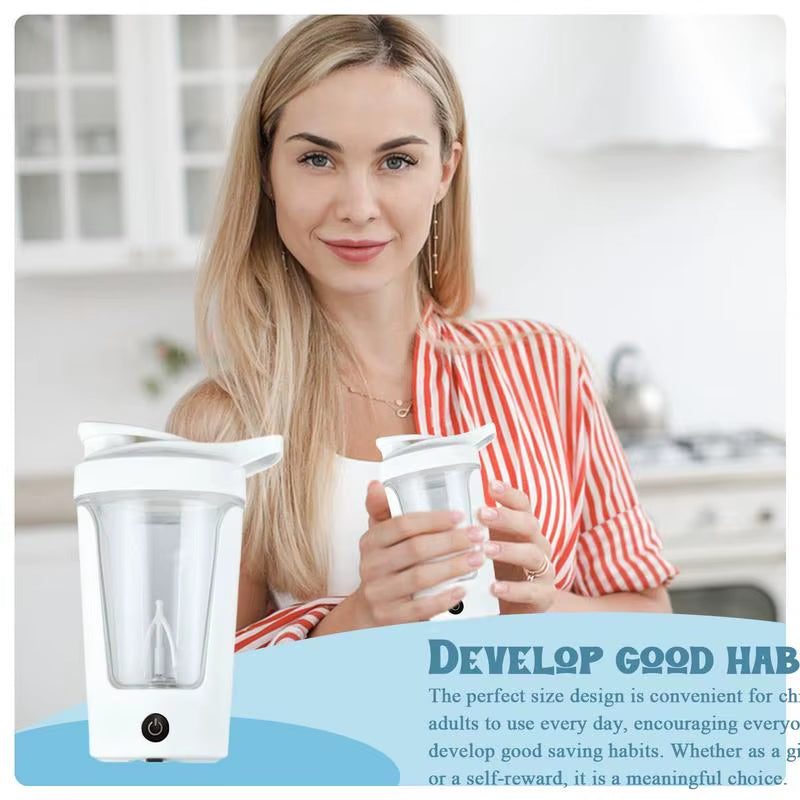 Portable Electric Protein Powder Mixing Cup Automatic Shaker 